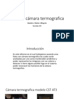 Informe Cámara Termografica