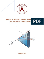 Rotations in 2 and 3 Dimensions