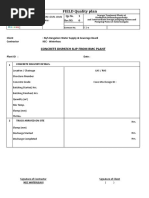 Concrete Dispatch Slip