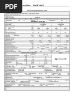 Aspen Exchanger Design and Rating Shell & Tube V9: Tema Sheet