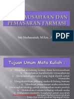 Kewirausahaan Dan Pemasaran Farmasi