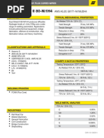 Dual Shield II 80-Ni1 h4 Data Sheet