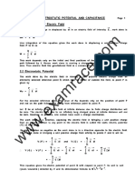 Physics Electrostatic Potential Capacitance