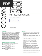 Kenwood TM v7 User Manual