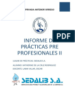 Informe de Practicas II