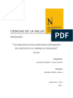 Código de Ética Del Psicólogo Peruano