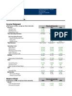 Running Finance Exercise