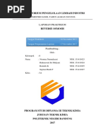 Laporan Reverse Osmosis