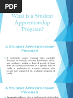 A Student Apprenticeship Program