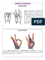 Mudras de Sanacion