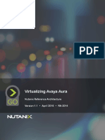 Virtualizing Avaya Aura Nutanix Reference Architecture