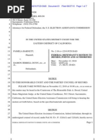 BARNETT V DUNN, Et Al. (EASTERN DIST. CALI) - 9 - MOTION To DISMISS by U.S. Election Assistance Commission. - Caed-03304401190.9.0