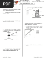 Examen Fisica para Quinto de Secundaria