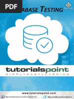 Database Testing Tutorial