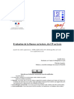 Evaluation de La Fluence en Lecture2017-2