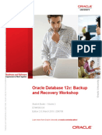 Oracle Database 12C Backup and Recovery Workshop. Student Guide - Volume 11