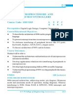 Microprocessors and Microcontrollers