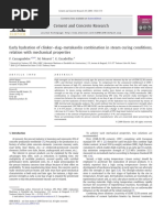 Early Hydration of Clinker-Slag-Metakaolin Combination in Steam Curing Conditions, Relation With Mechanical Properties