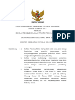 PMK No. 45 TTG Izin Dan Penyelenggaraan Praktik Psikolog Klinis