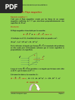 Ejercicios y Problemas Resueltos de Flujo Magnetico