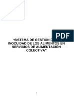 SGIA en Servicios de Alimentación Colectiva