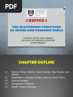 CHM131 - CH 3 - The Electronic Structure of Atoms and Periodic Table PDF