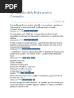 18 Versículos de La Biblia Sobre La Conversión