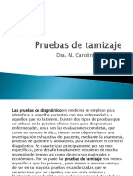 Pruebas de Tamizaje