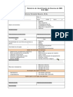 Relatório de Identificação de Desvios de SMS