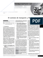 El Contrato de Transporte y Flete Marítimo