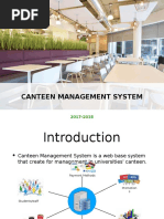 Canteen Management System