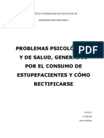 Problemas Psicologicos Por Drogas