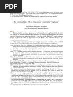 La Crisis Del Siglo III en Hispania y Mauritania Tingitana 0