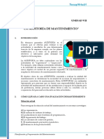 7 La Auditoria Del Mantenimiento PDF