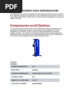 Compresores para Refrigeración