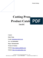 Cutting Press Catalog-Year 2017