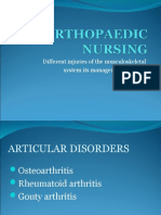 Different Injuries of The Musculoskeletal System Its Management and Care