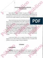 Querella Presentada Por Josep Pujol Ferrusola Contra Albert Rivera Acusándole de Calumniar A La Familia Pujol