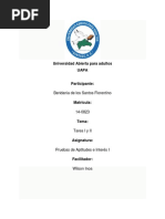 Pruebas de Aptitudes de Interes I 1 Y2