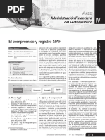 El Compromiso y Registro SIAF PDF