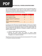 Casos Restricciones