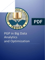 Curriculum-PGP in Big Data Analytics and Optimization