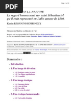 LA CHAIR ET LA FLECHE - Le Regard Homosexuel Sur Saint Sébastien