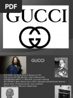 Gucci Presentation