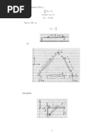 Look at equilibrium of Pin A: = 0 = 0 = Note θ = 60, so:: F P cos θ + F F −Pcosθ