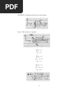 EXAMPLE: Calculating Internal Forces and Moments: F R F R P 0 R P M M P A 0 M Pa