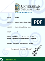 Informe de Secigra