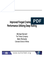 26 - Improved Forged Crankshaft Performance Utilizing Deep Rolling