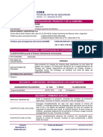 Ficha de Datos de Seguridad (COKE) - AXION Energy