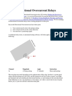 Testing Directional Overcurrent Relays